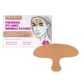 XFSRG Pack of 20 Wrinkle Plasters Forehead Pads Against Wrinkles Face Lifting Tape for Smooth Skin