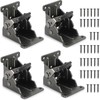 8 Pack Table Leg Folding Brackets Lock Extension Support Bracket