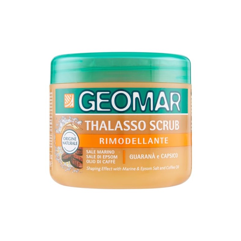 Geomar Thalasso Scrub Remodellante 600 G, Remodelante 21.1 Oz [Importado