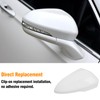 Adzfel Compatible with Ford Fusion Side Mirror Cover Cap 2013