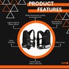 Adjustable Unisex Running Vest - Lightweight Hydration Vest with 1.5L