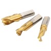3Pcs HSS CO Cobalt Spot Weld Drill Bit Set Kit