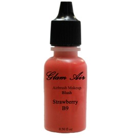Large Bottle Glam Air Airbrush B9 Strawberry Blush Water-based Makeup (0.50oz)