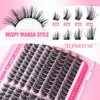 Fluffy Lash Clusters Left&Right Cluster Eyelashes Extensions 12-18mm DIY Individual