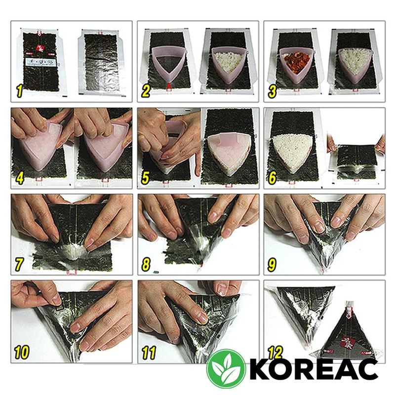 KOREAC_Myungga [50 * 3 Total 150 sheet] Seaweed Wrappers for