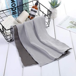 Tokyo Planning Super Cool Towel, Gray, 15.7 x 31.5 inches (40 x 80 cm)