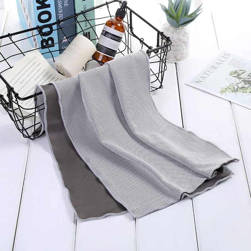 Tokyo Planning Super Cool Towel, Gray, 15.7 x 31.5 inches