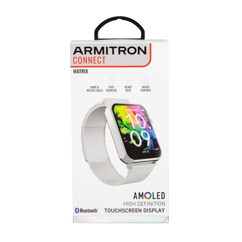 Armitron Connect Matrix Smartwatch, Health and Fitness Tracker, Sport Modes,