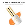 Imtiti Gel Nail Polish, 0.5 Fl Oz Creme Orange Gel