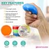Premium Set of 5 x Therapy Putty Squeezable Non-Toxic, Hand