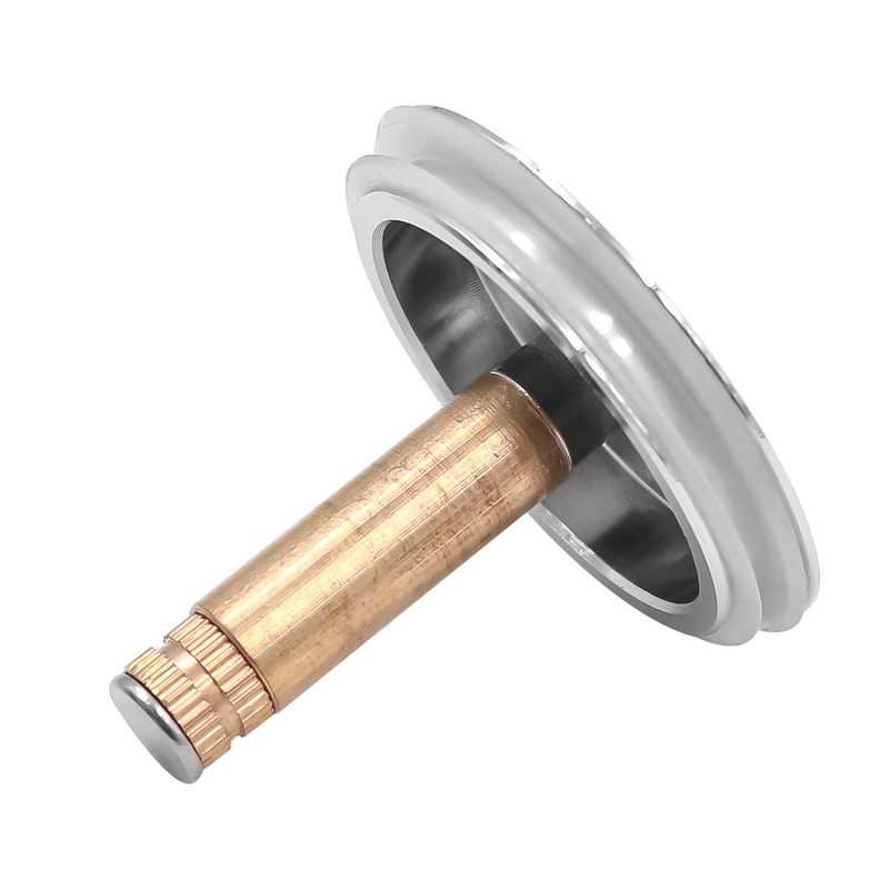 POFET Chrome Bath Drain Plug Adjustable Pop Up Sink Replacement