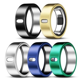 ZOOROO 5 Pack Cover Compatible with Oura Ring Gen 4/Oura Ring Gen 3/3 Horizon, Surport Charging with Cover on, Anti-Scratch TPU Protector for Women Men