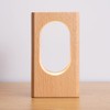 AIEHOUSE LED Wood Desk Ambience Light, Bedroom Bedside Night Light,