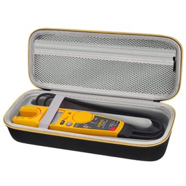 Case Compatible with Fluke T5-1000/ T5 600/ T6-1000/ T6 600 Electrical Voltage, Continuity and Current Tester Meter Organizer Holder - Gray (Box Only)