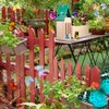 Picowe Butterfly House Wooden Butterfly Habitat Natural Butterfly Nesting Box