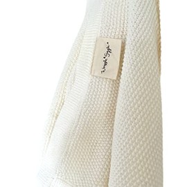 Wriggle & Giggle Baby Blanket | 100% Merino Wool Blanket | Soft Knitted Nursery Blanket for Babies, Boys and Girls | Special Keepsake Newborn Baby Gift or Baptism Present | Baby Blanket Wool | Modern