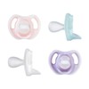 Tommee Tippee Chupón Ultra-Light Silicón 0-6m 4 Pzs Rosa Morado