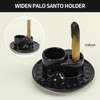 Handmade Ceramic Incense Burner for Palo Santo Incense Sticks, 4