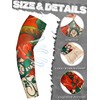 Geyoga 12 Pieces Tattoo Sleeves Set Fake Arm Sleeves Cover