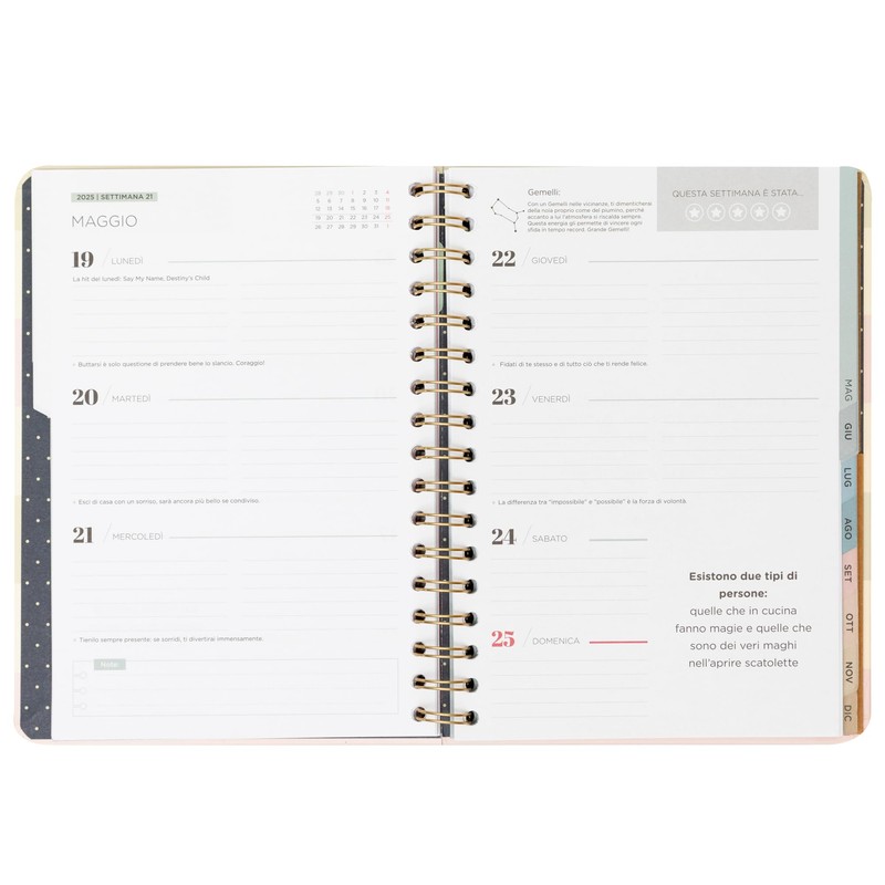Mr. Wonderful - Office 2025 Weekly Diary - Dare to