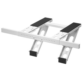 Retbtnm Air Conditioner Support Bracket, Adjustable Window Air Conditioner Bracket, No Drilling AC Brackets for Windows, Heavy Duty Air Conditioner Bracket Fit Most Windows