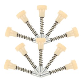 SHINEOFI 10Pcs Door Spring Latch Durable Metal Spring Latch Pins for Easy Installation Convenient Door Locking Mechanism for and DIY Projects