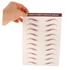 Mikinona Disposible Eyebrow Hair-like Eye Brow Sheet Temporary Eye Brow