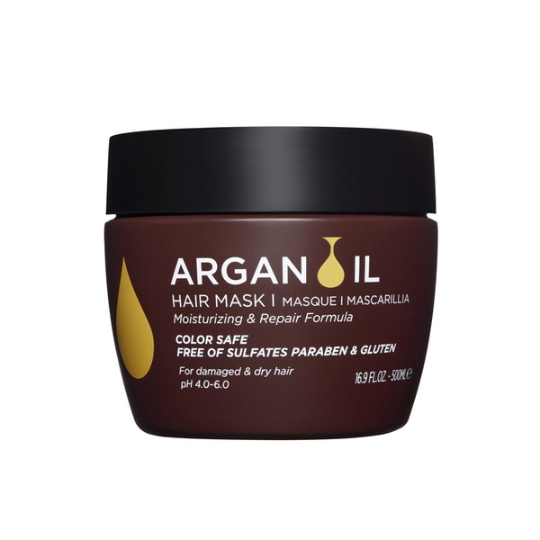 Luseta Argan Oil Hair Mask for Damaged Hair Deep Conditioning