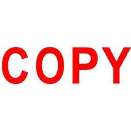 New Trodat 4911 Self Inking Rubber Stamp w.Copy