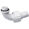 Hayward SP1485 1-1/2-Inch MIP White ABS Full-Flo 90-Degree Sweep Elbow