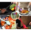 Silicone Spatula for Cooking Heat Resistant, 8.27 Inch Small Kitchen