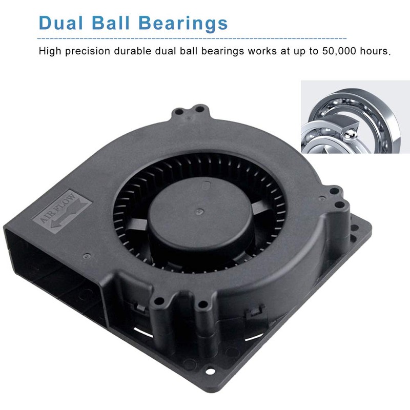 GDSTIME Brushless Radial Blower Fan High Speed 24V DC Centrifugal