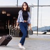 Lolalet Travel Sunglasses Case, 7 Slots Travel Case for Sunglasses,