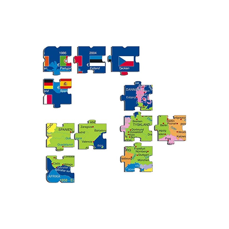 Larsen A39 The European Union (EU) Swedish Edition 70 Piece