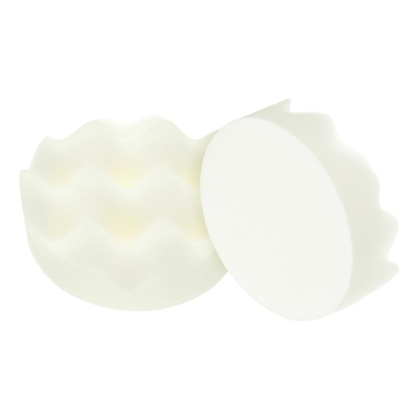 HARFINGTON 2pcs Buffing Sponge Pads 3" Polishing Wheel Waffle Finishing