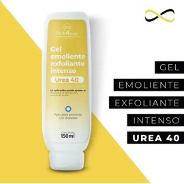 Facial Time Gel Humectante Urea 40, Para Piel Con Resequedad