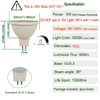 CIKAMIO mr16 led Bulb dimmable 120v 110V 5W 2700K Warm