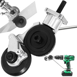 Wawory Electric Drill Plate Cutter, Metal Nibbler Drill Attachment, Efficient Sheet Metal Cutter Tool Adapter for Metal Materials