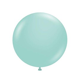 TUFTEX Sea Glass Light Blue Party Latex Balloons, 11"