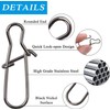 OROOTL Duo Lock Fishing Snaps Fishing Lures Clip Swivel Lock