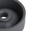 BQLZR 45 x 20mm Gray WD12X10136 Dishwasher Roller Wheels Dishwasher