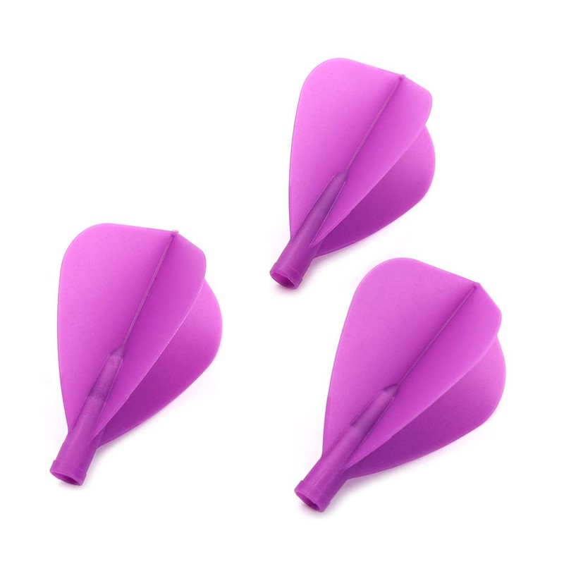 CUESOUL TERO AK4 Purple Dart Flights Kite Shape,Set of 3
