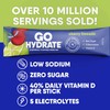 GoHydrate Low Sodium Electrolytes Powder Packets Sugar Free - Instant