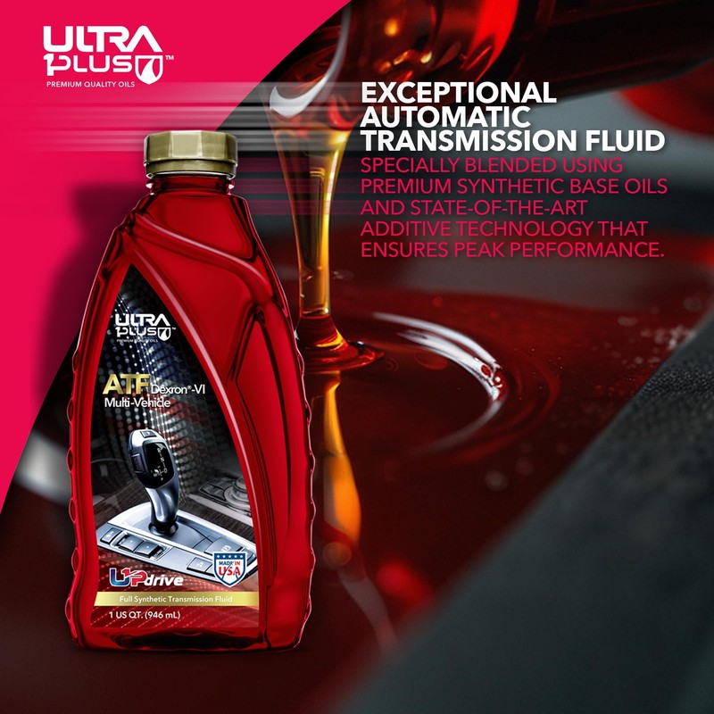 ULTRA 1PLUS ATF Dexron VI Full Synthetic Transmission Fluid Multi-Vehicle