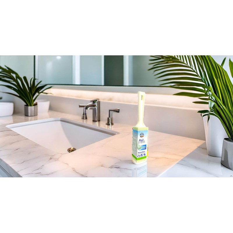 Compac's Magic-Stone Porcelain Cleaning Stick - Toilet Bowl Cleaner, Advanced