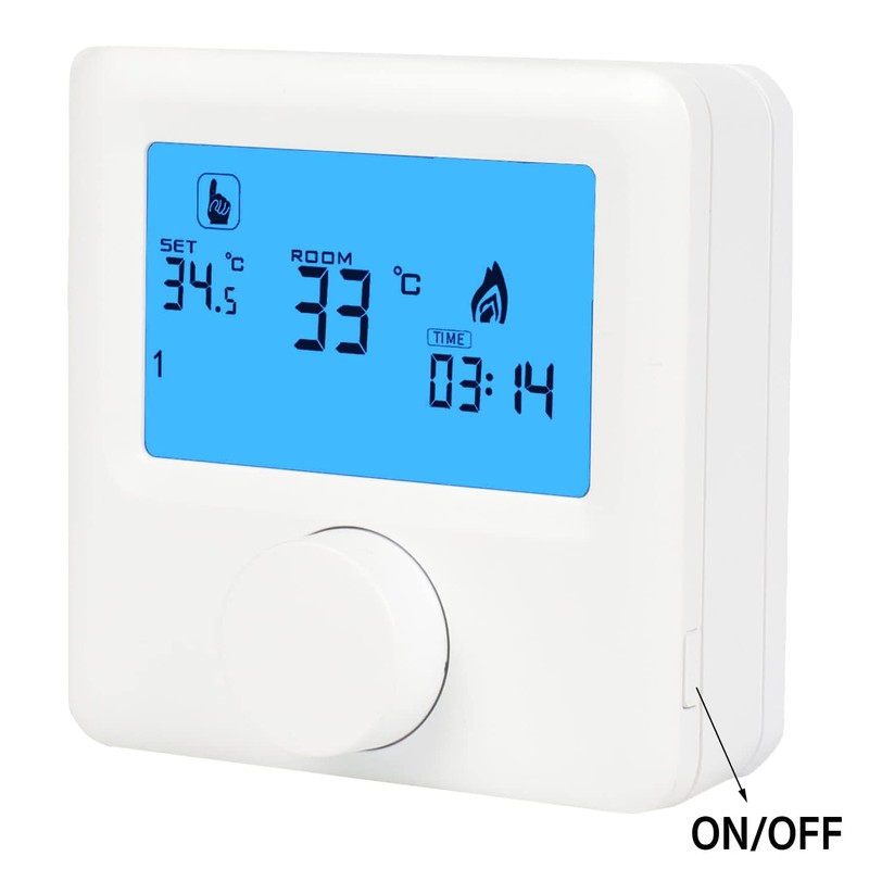 C-LOGIC Heating Thermostat Digital Programmable Time to Time Chronothermostat Wall