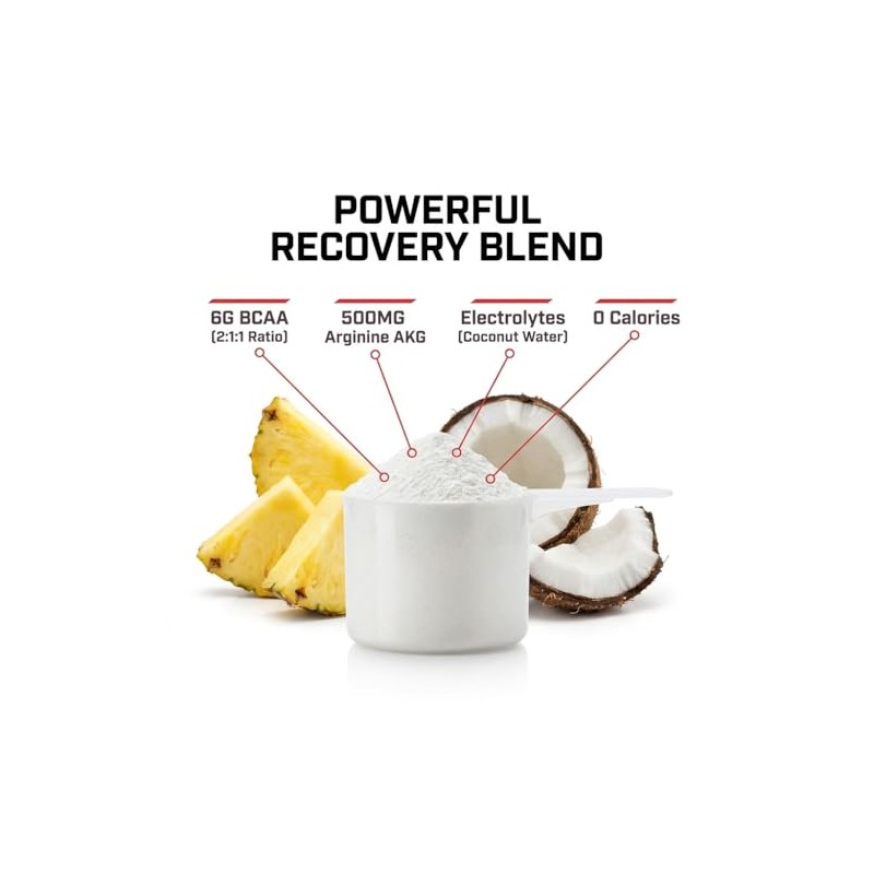 Type Zero- Polvo BCAA Vegano Ultra Limpio Electrolitos (Punzón Hawaiano