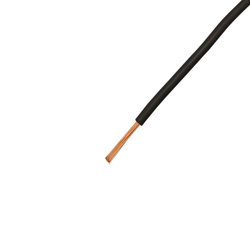 10 m Flry vehicle cable, black, 0.35 mm², round cable,