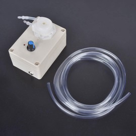 Peristaltic Liquid Pump Flowing Pump Adjustable Flowing Dosing Pump with US Plug 110-240V for Industrial