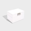 Stackers White Mini Jewellery Box - Set of 2